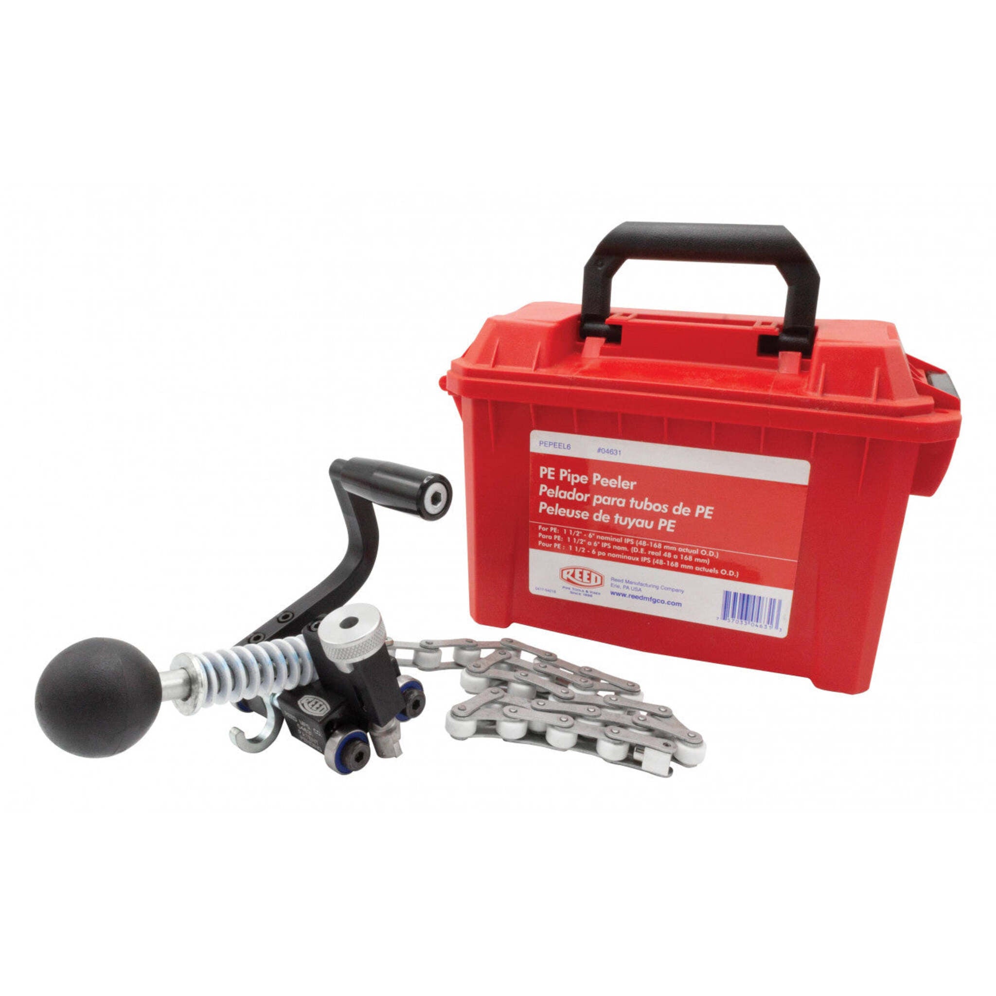 Electrofusion Surface Preparation Tool for 1-1/2" to 6" PE and HDPE Pipe