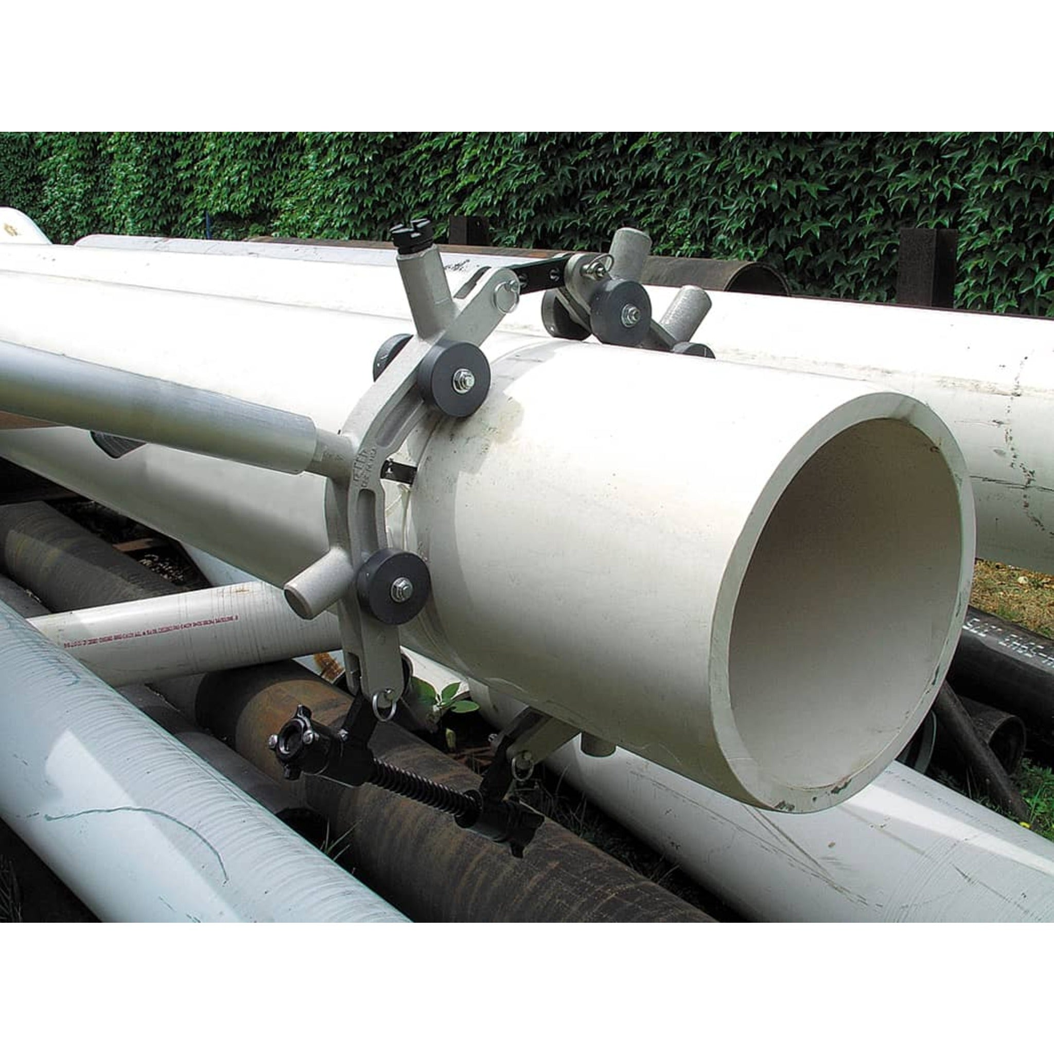 Reed In-Line Rotary Plastic Pipe Cutters (6" to 18" Capacity)