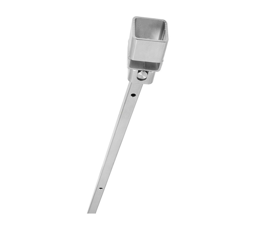 Pivoting Valve Key Lower Shaft for Misaligned 2" Operating Nuts