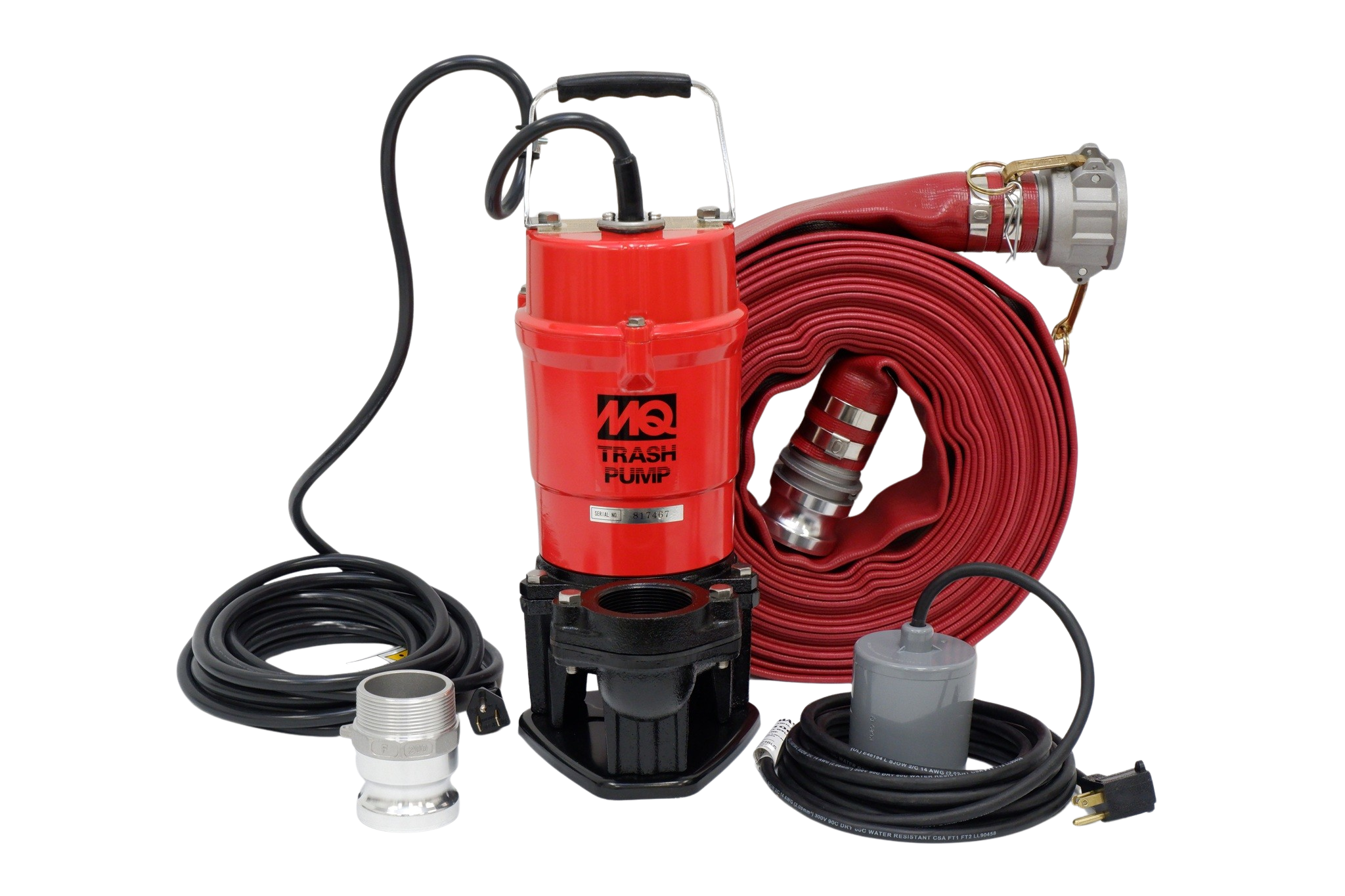 Multiquip ST2040T Submersible Trash Pump: Portable and Powerful Dewatering Solution