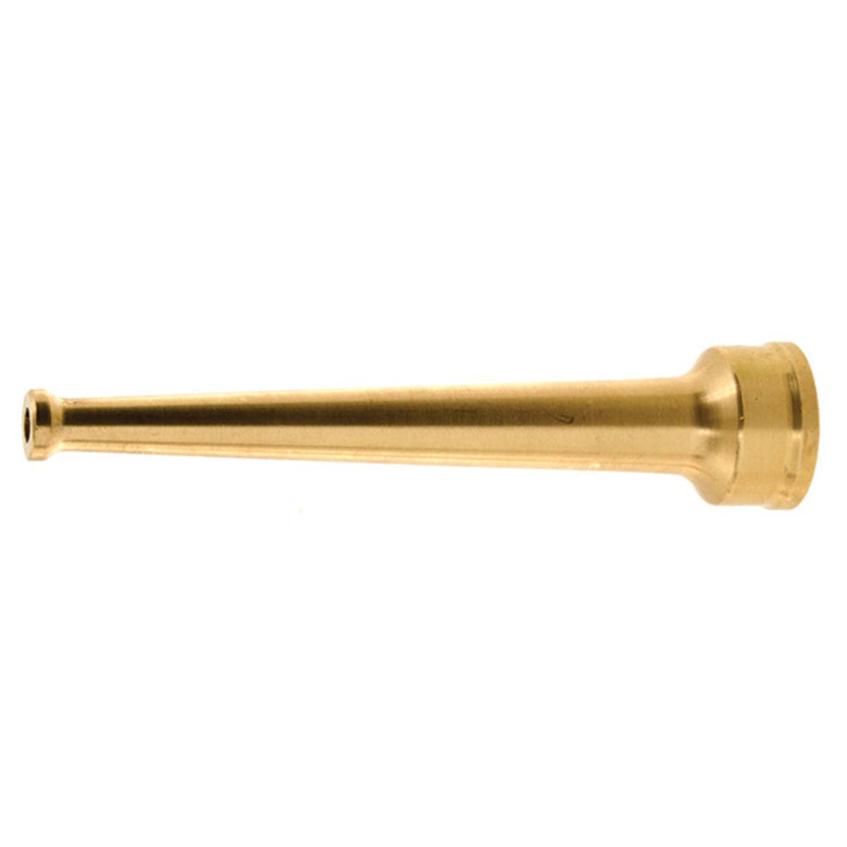 A Straight-Stream Hose Nozzle with No Moving Parts