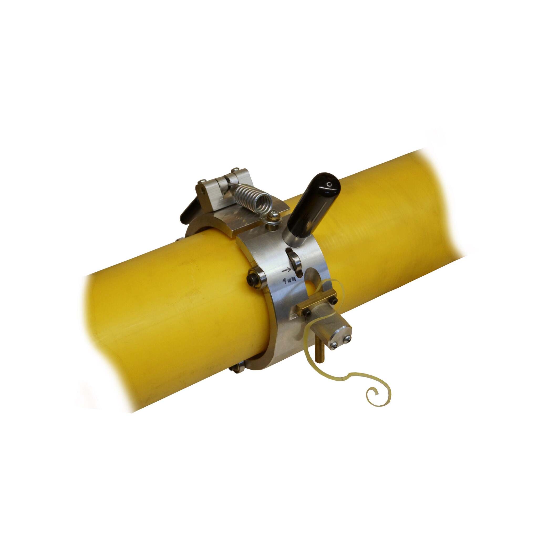 plit Peeler for PE and HDPE electrofusion prep with precision rotary scraping