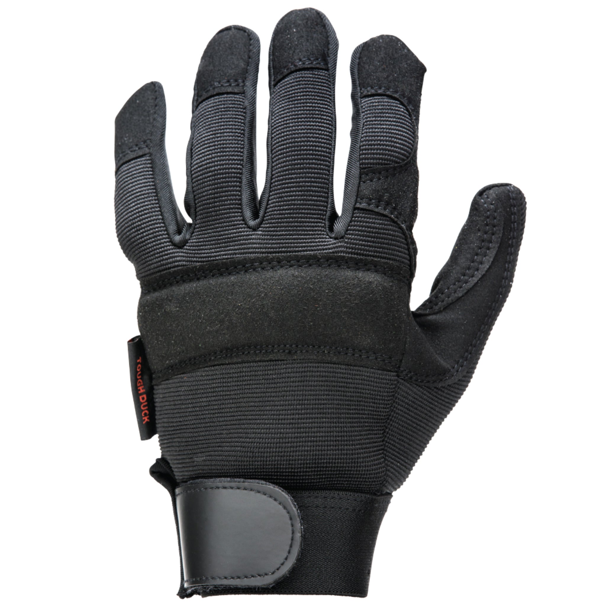 Stretch Mechanic Gloves With SureGrip Palm and Padded Knuckles