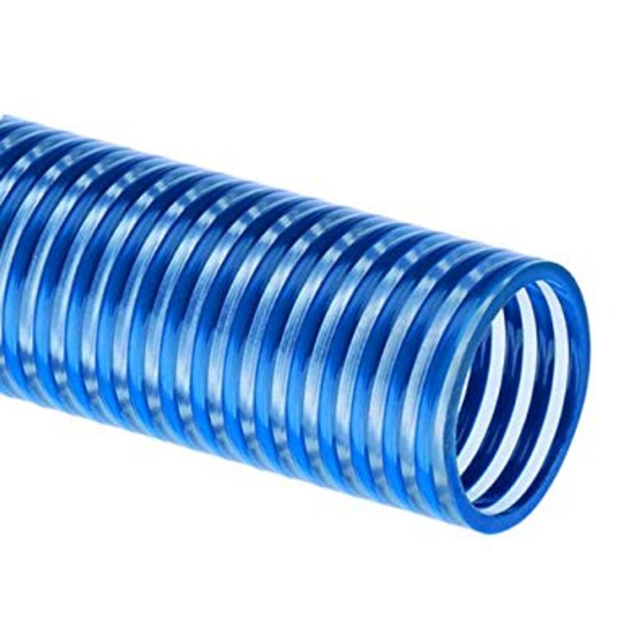 Blue Water Low Temperature PVC Suction Hose (Hose Only - No Ends) Hose and Fittings - Cleanflow