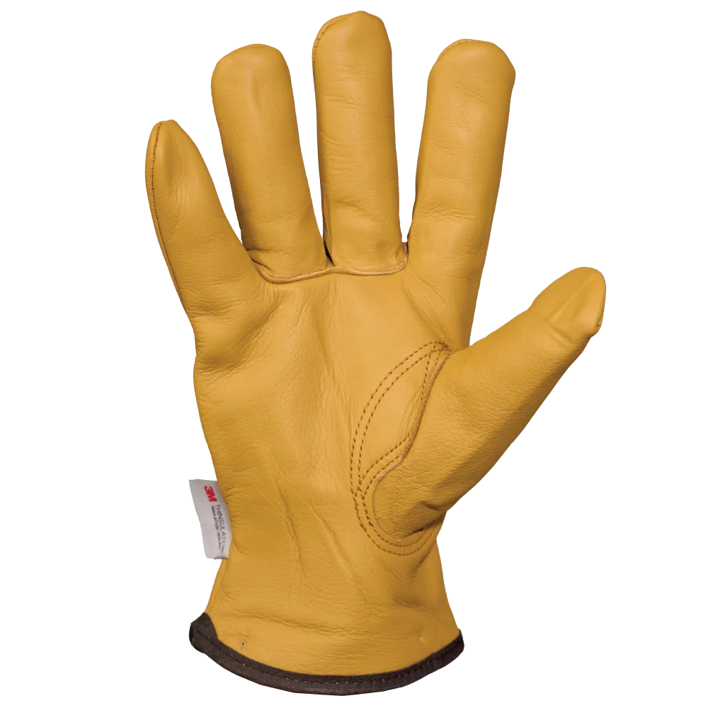 Tough Duck WG08 leather driver glove with reinforced palm