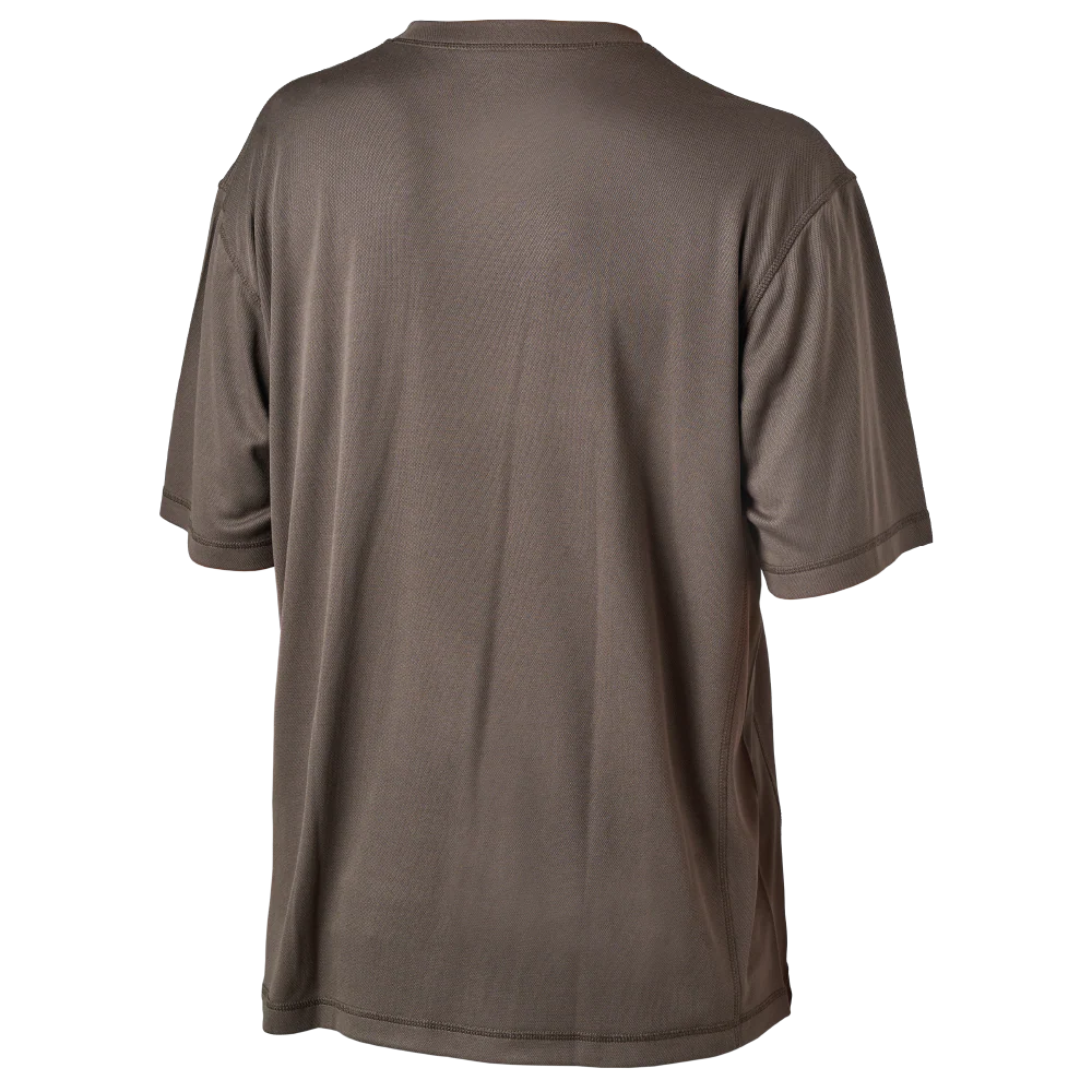 Tough Duck WT09 cooling T-shirt front view in carbon
