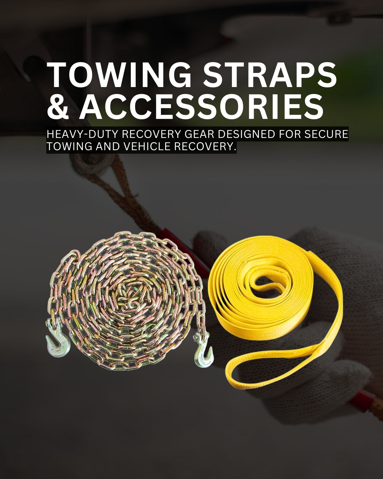 Towing Straps & Accessories Banner