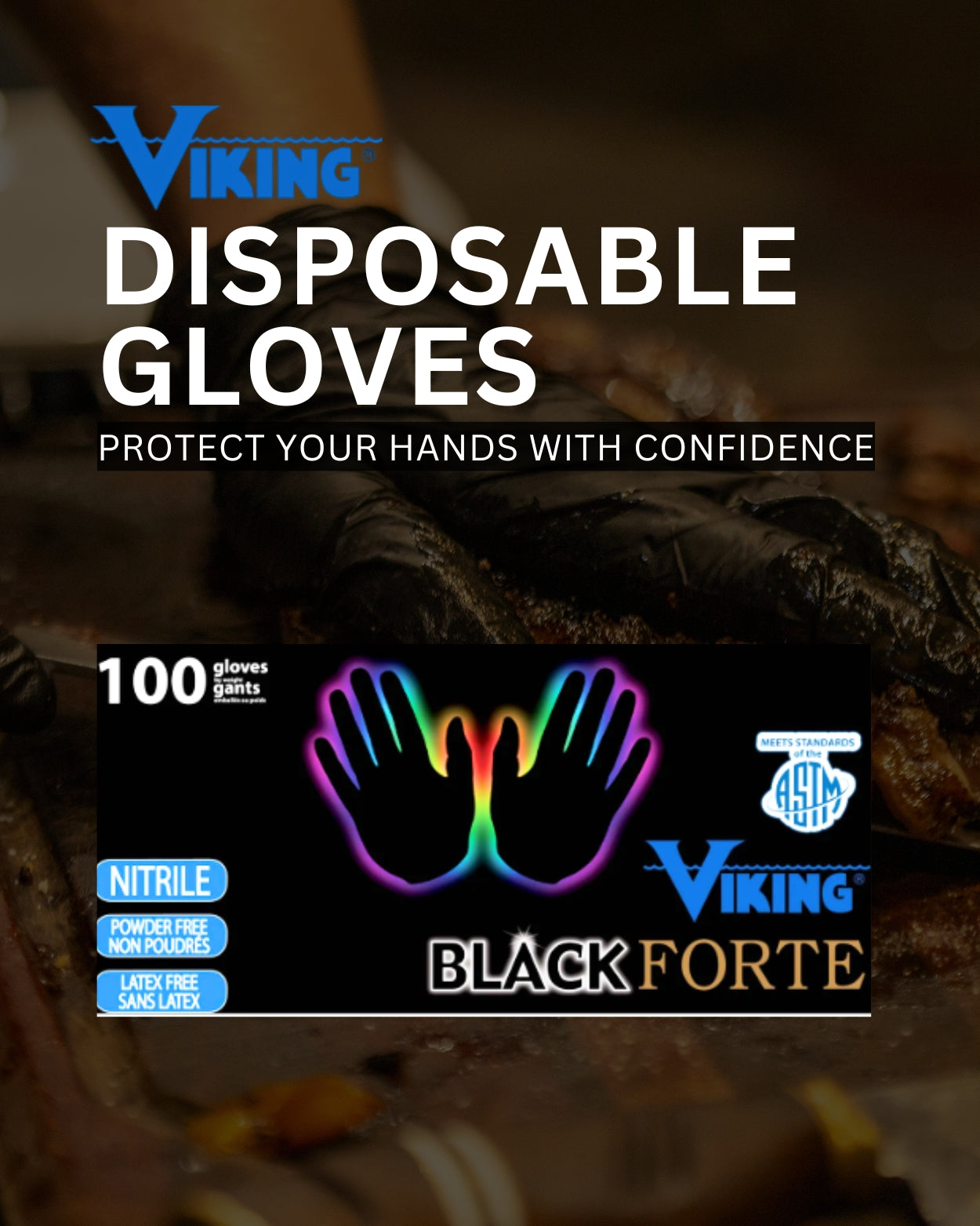 Viking - Disposable Gloves Banner