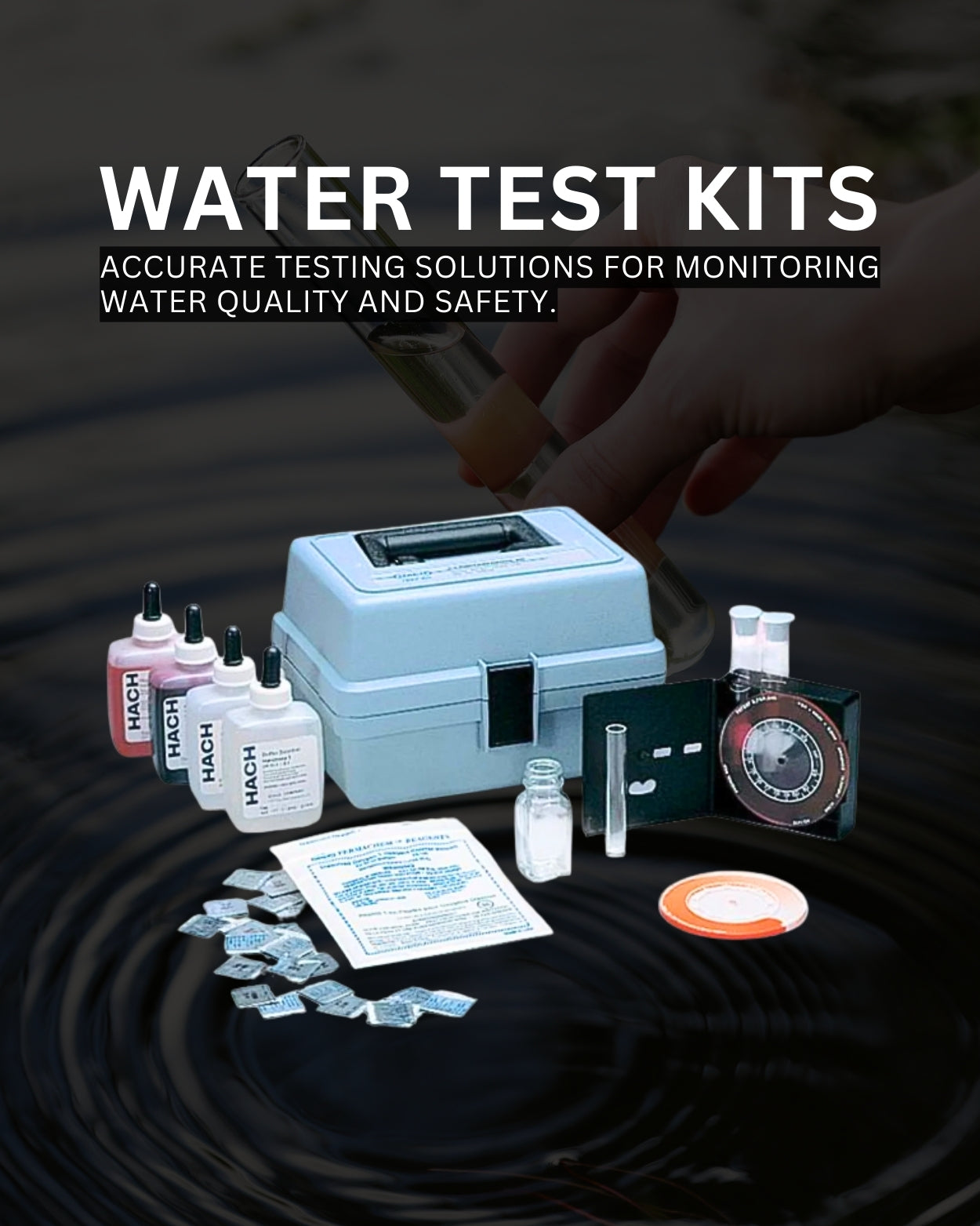 Water Test Kits Banner