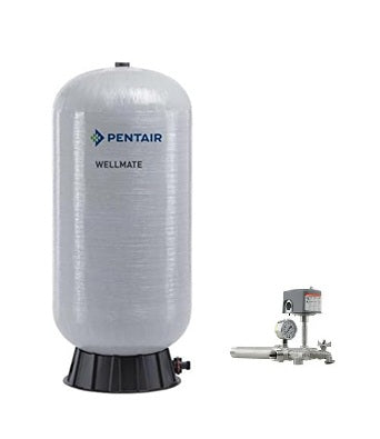 WellMate WM-9 Composite Pressure Tank – 29.5 Gallon Corrosion-Resistant Water Tank, 1" NPT, 125 PSI