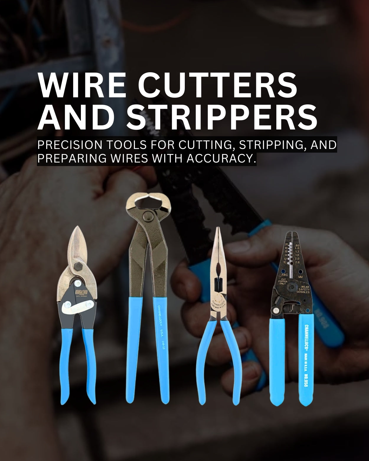 Wire Cutters and Strippers Banner