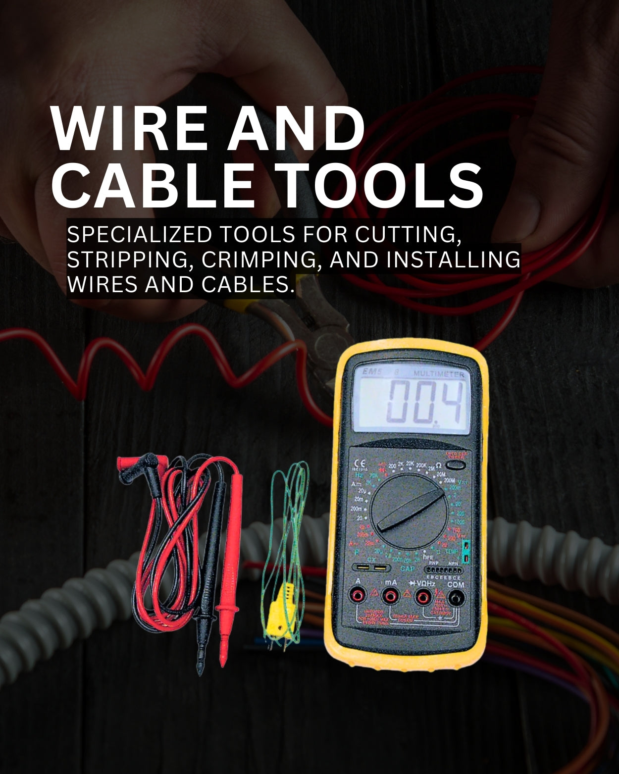 Wire and Cable Tools Banner