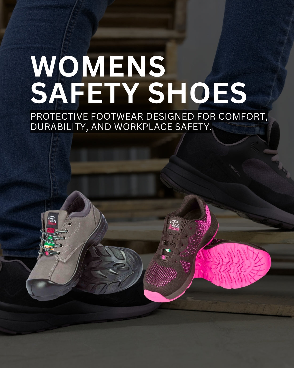 Womens Safety Shoes Banner