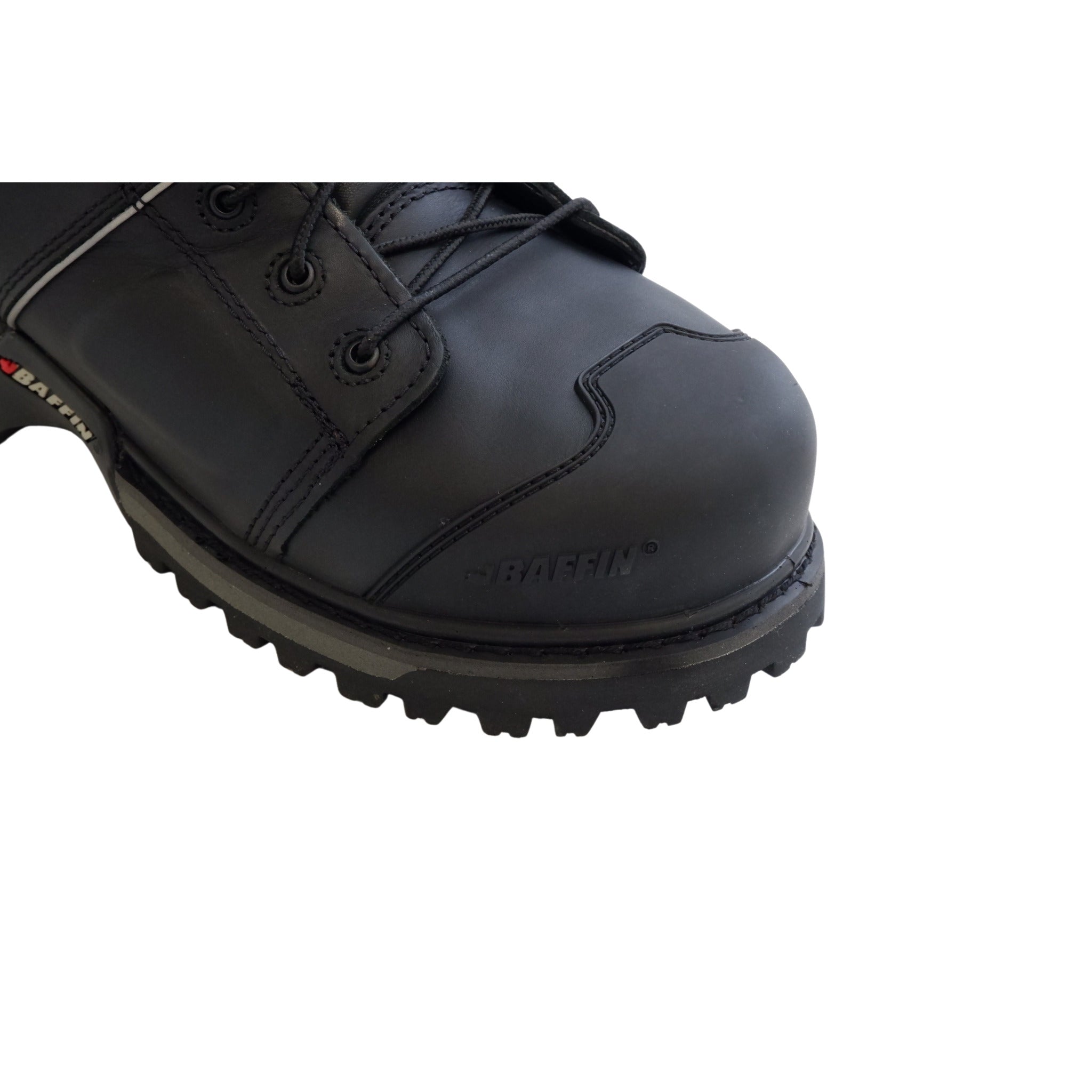 Slip-resistant outsole tread pattern on Baffin Monster 8 boot.