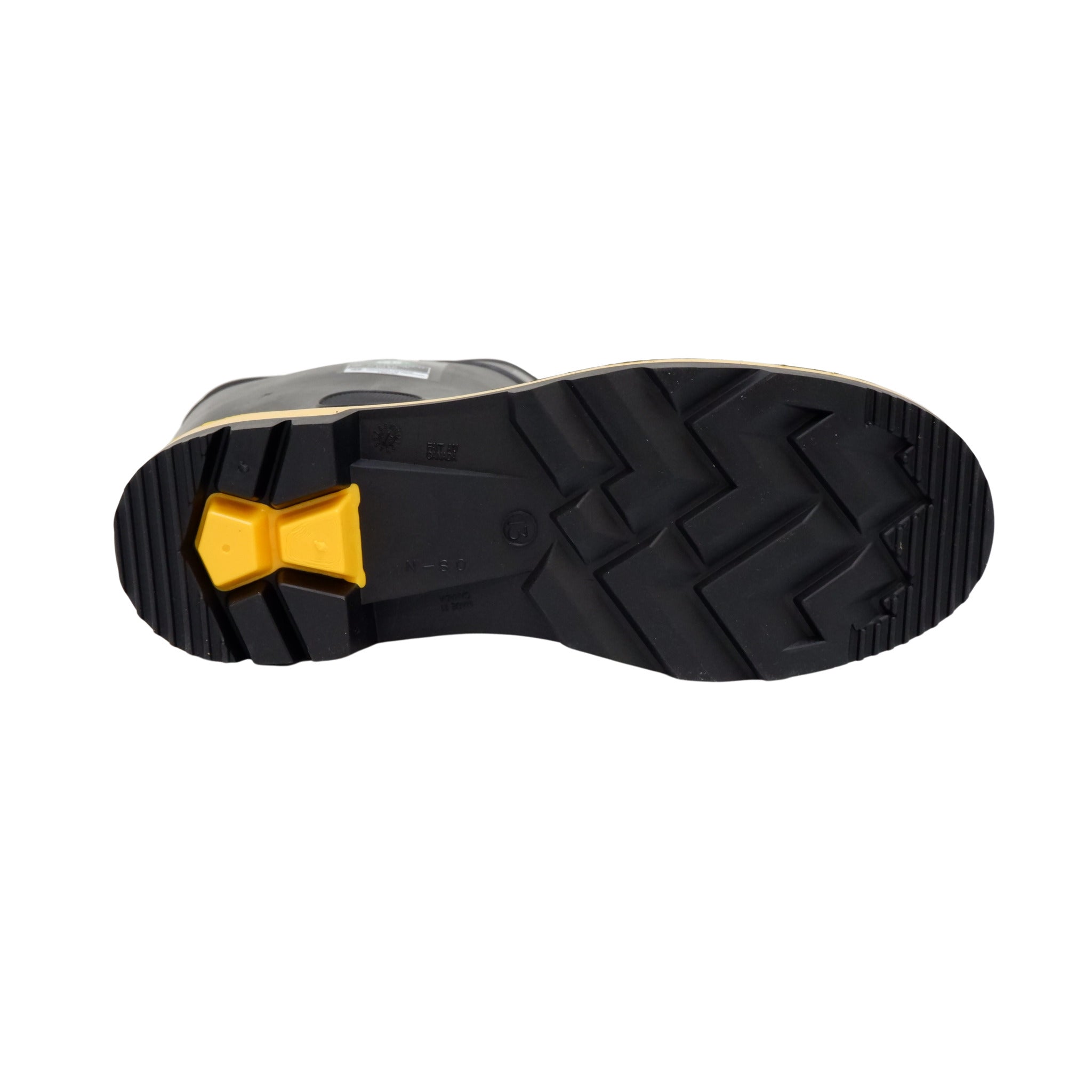 Outsole traction detail on Baffin Maximum STP safety boot