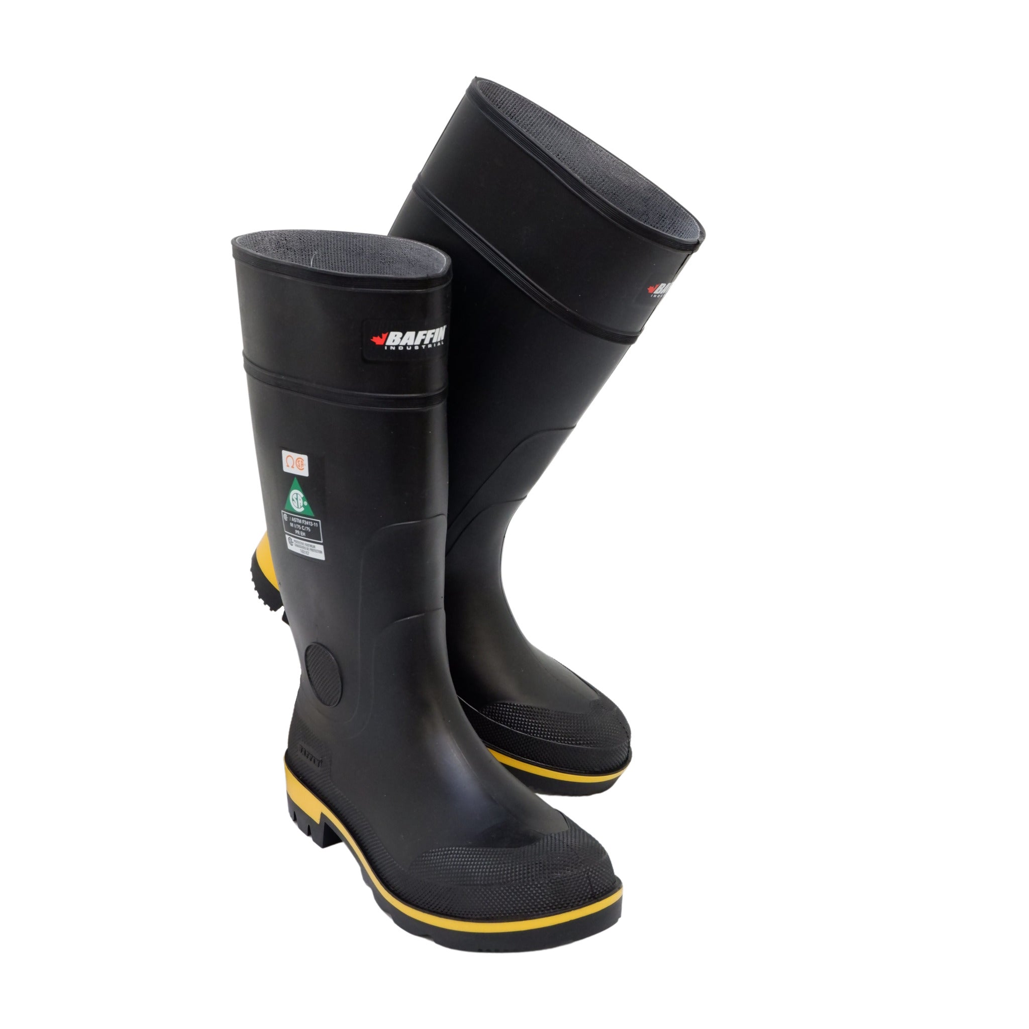 Pair of black Baffin Maximum STP waterproof safety boots