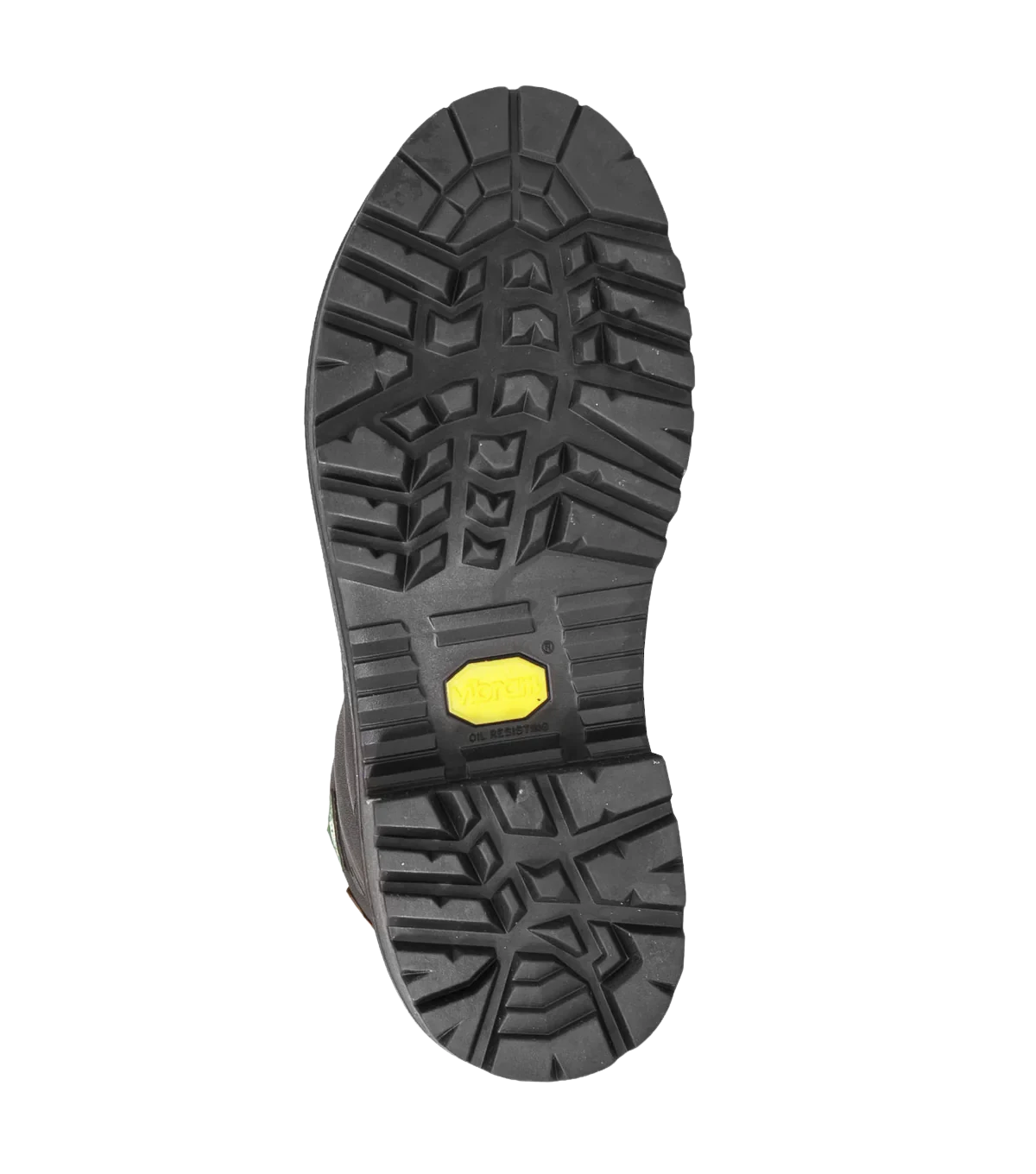 Vibram outsole tread on Hardrock black internal metguard work boot