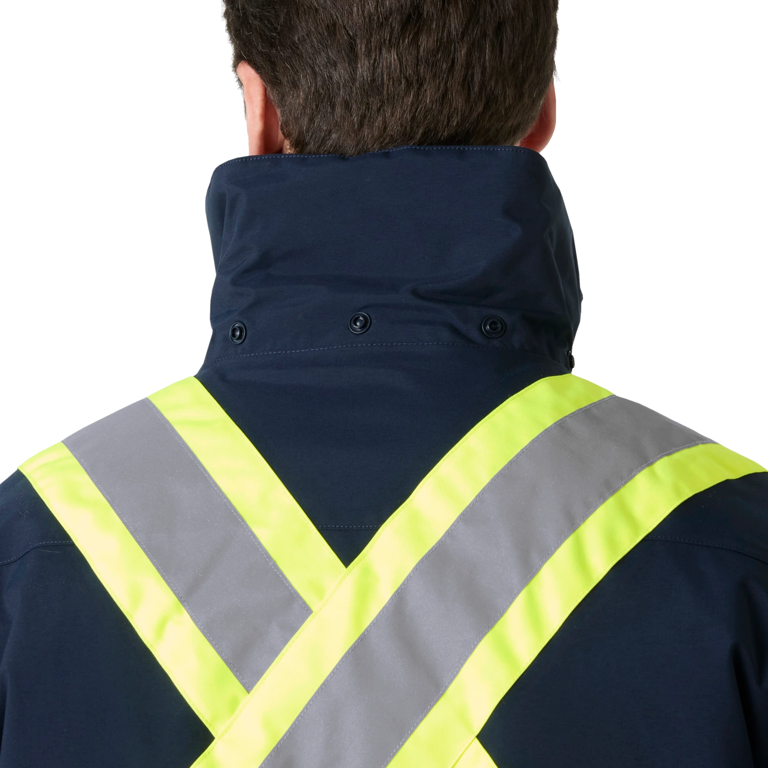 Reflective back detail on Helly Hansen Alna Tundra parka