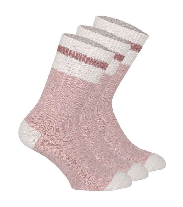 P&F PF520 Work Socks (3 Pairs) – Warm, Breathable Polyester/Wool Blend with Stretch Comfort and Long-Lasting Durability for Daily Use | One Size