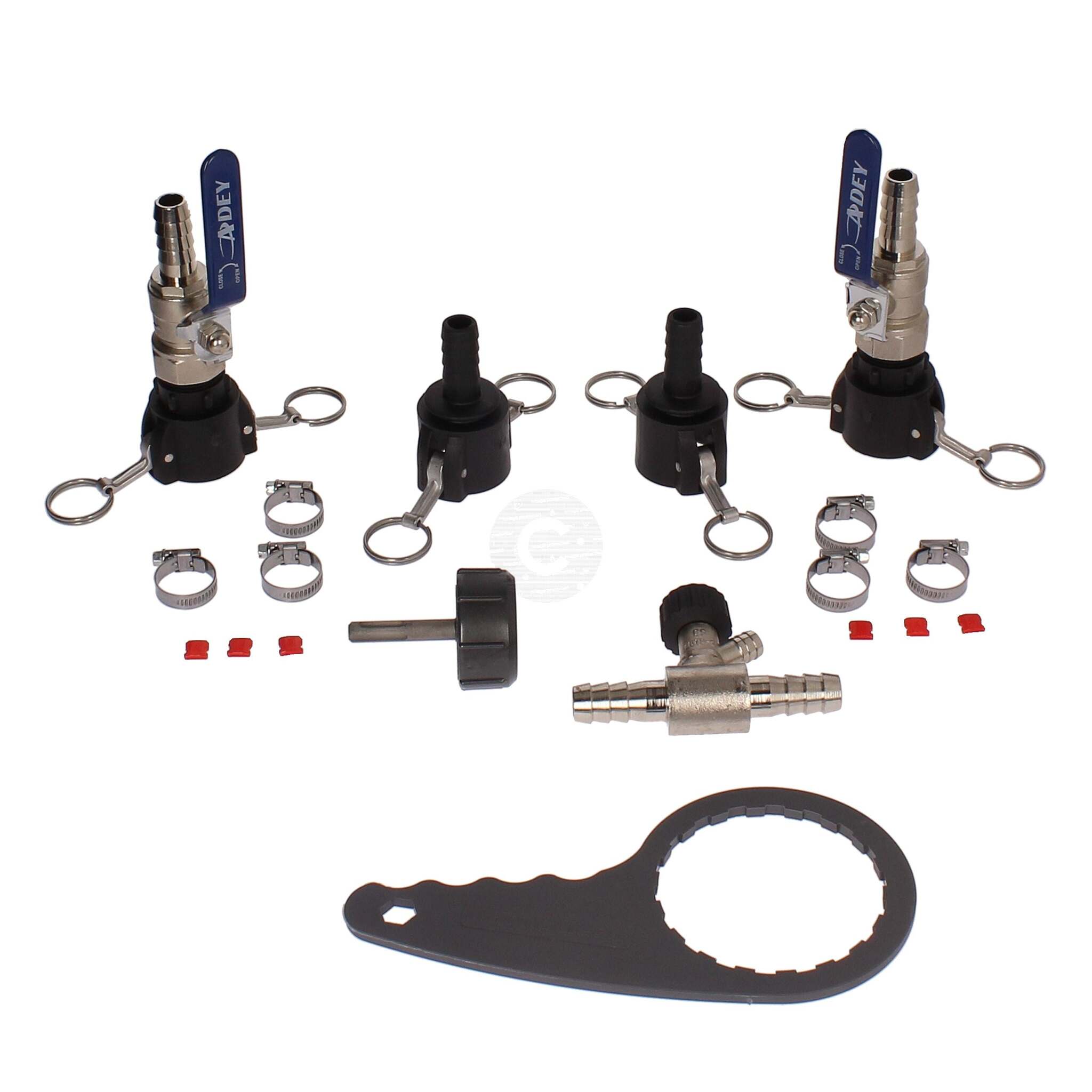 MagnaCleanse filter hose connector accessories for heating system flushing and maintenance