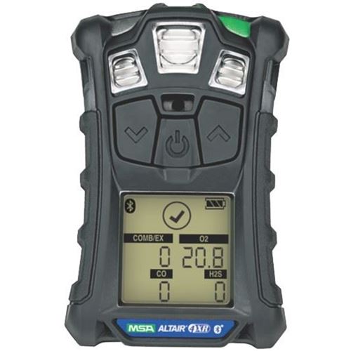 MSA Altair® 4XR Multigas Detector – Fast, Durable 4-Gas Monitor with XCell® Sensors for LEL, O2, CO & H2S-LC, 4-Year Sensor Life & App Connectivity