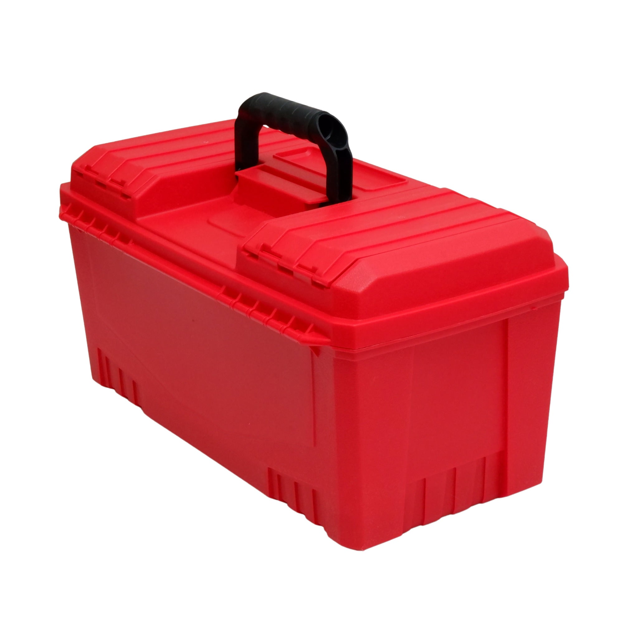 REED Bevel Boss carrying case closed for cordless pipe beveler storage