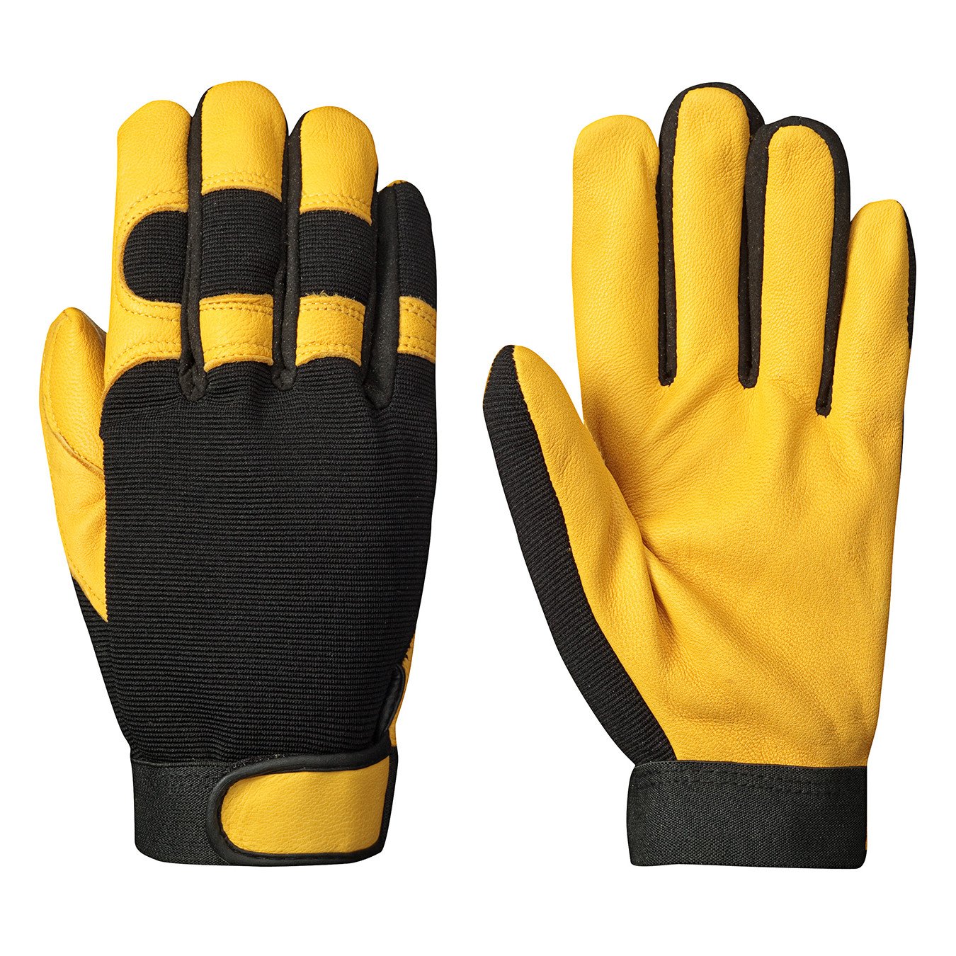 Pioneer Men's Work Gloves 890 Mechanic's Style Ergonomic Sizes M-XL