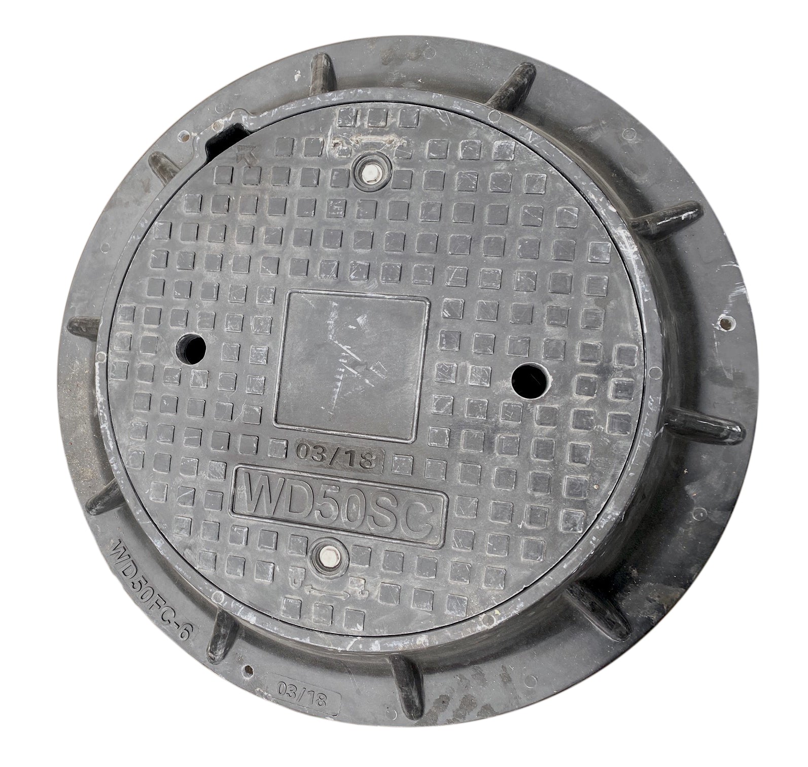 Composite Manhole Frames & Covers - City of Winnipeg Style Waterworks Products - Cleanflow