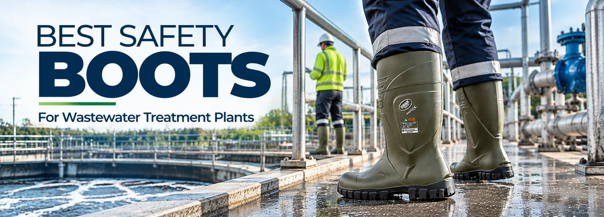 Best Safety Boots for Wastewater Treatment Plants