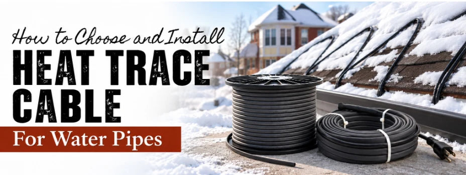 Heat Trace Cable for Water Pipes: How to Choose and Install