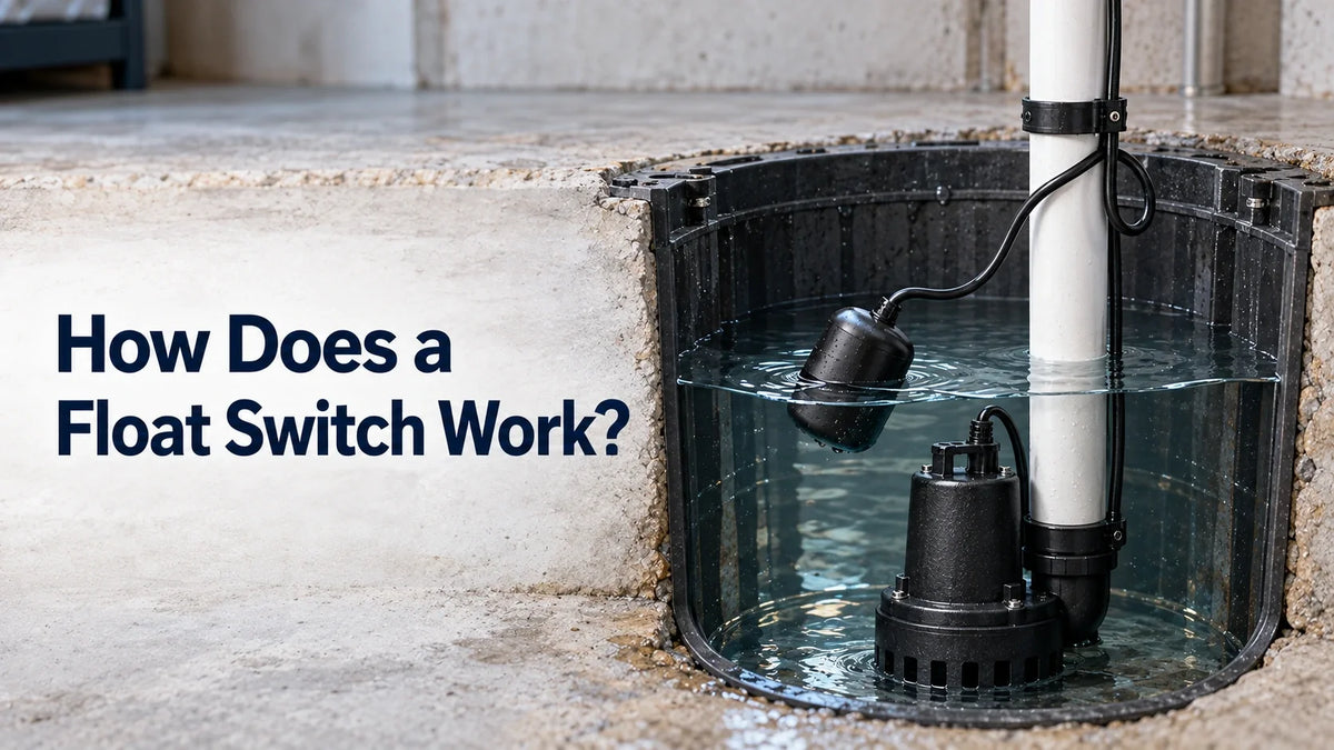 How Does a Float Switch Work? Types and Pump Cycles
