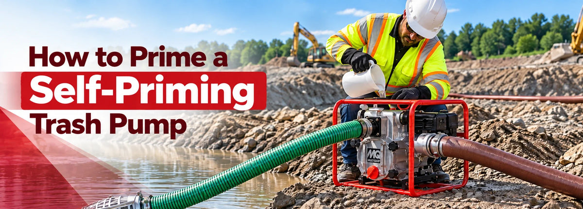 Self-Priming Trash Pumps: How They Work and How to Prime Them