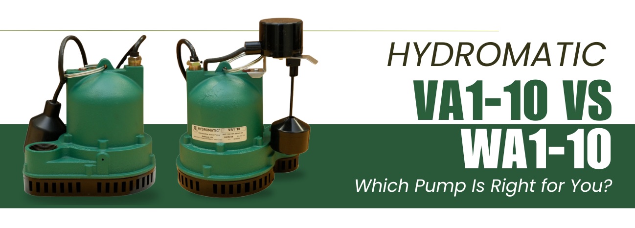 Hydromatic VA1-10 vs WA1-10: Which Pump Is Right for You?