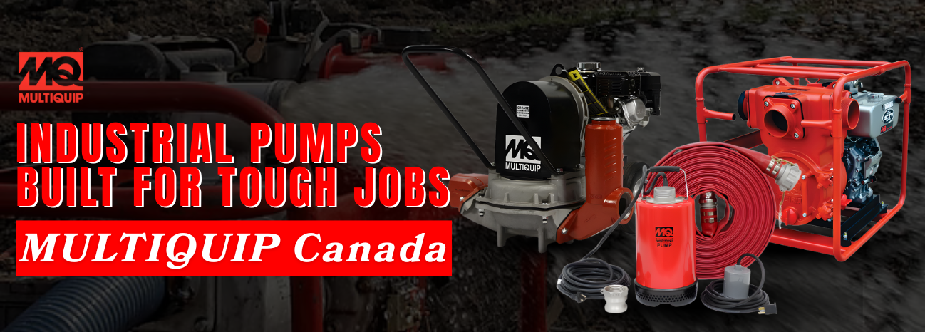 Multiquip Canada Powerful Pumps and Equipment Built for Industrial Demands