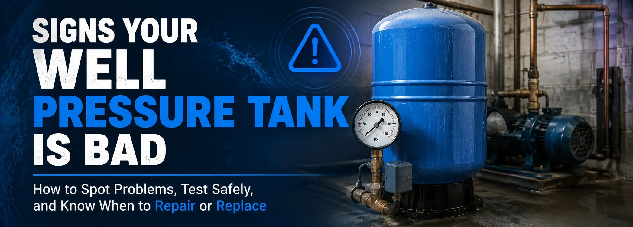 Signs Your Well Pressure Tank Is Bad