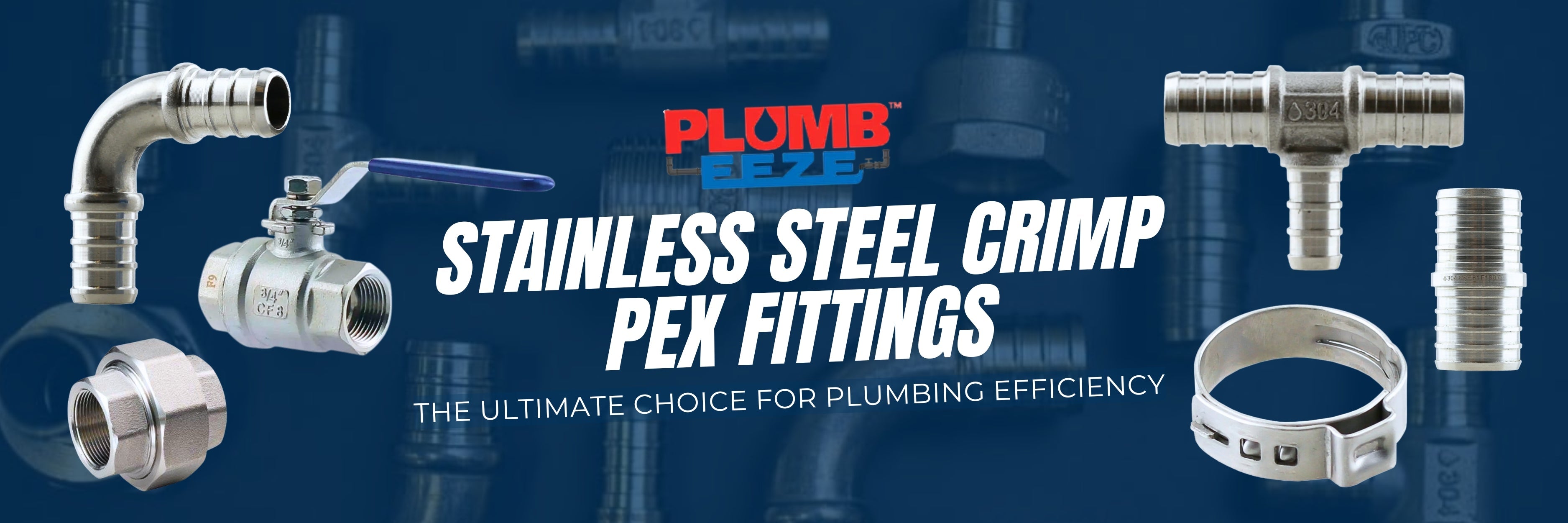 Stainless Steel Crimp PEX Fittings: The Ultimate Choice for Plumbing Efficiency