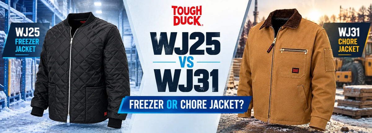 Tough Duck WJ25 vs WJ31: Freezer or Chore Jacket?