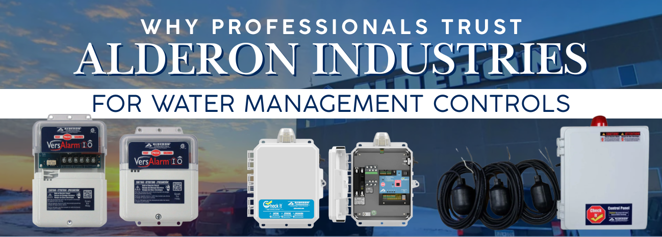Why Professionals Trust Alderon Industries for Water Management Controls