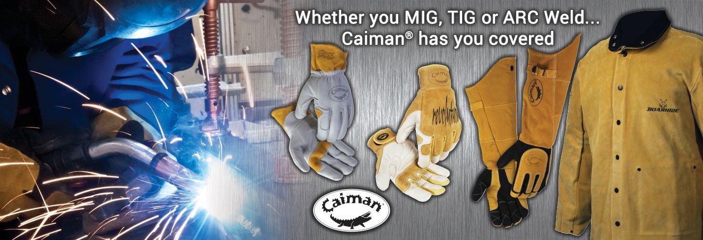 Caiman Welding Gloves and Apparel-Cleanflow