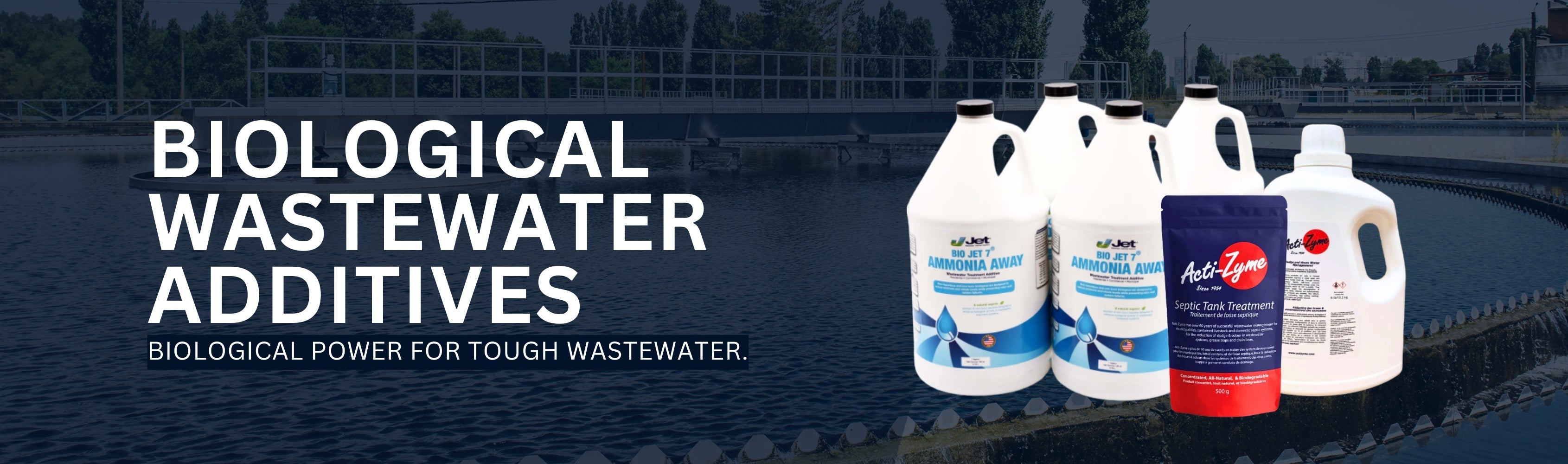 Biological Wastewater Additives Banner