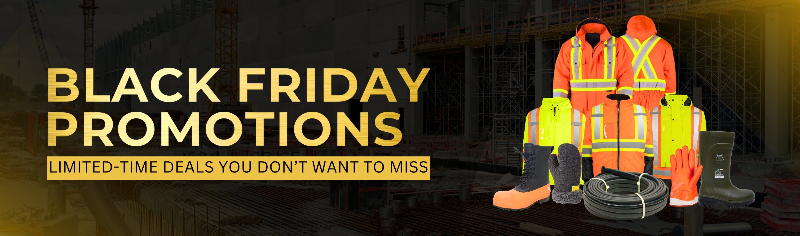Black Friday Promotions Banner