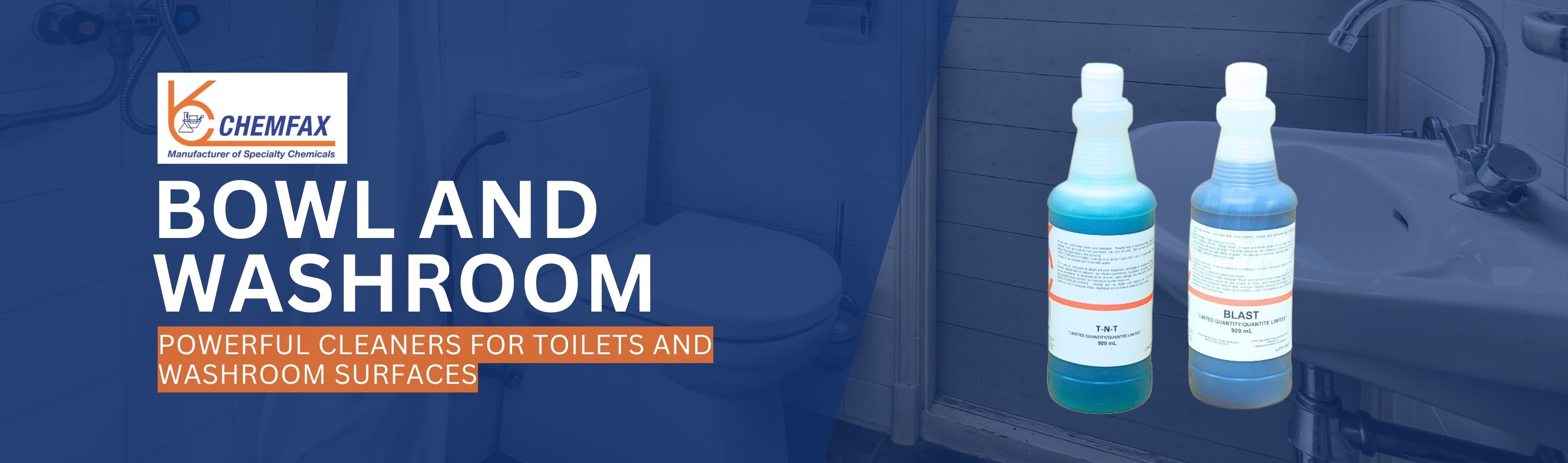 Chemfax - Bowl and Washroom Banner