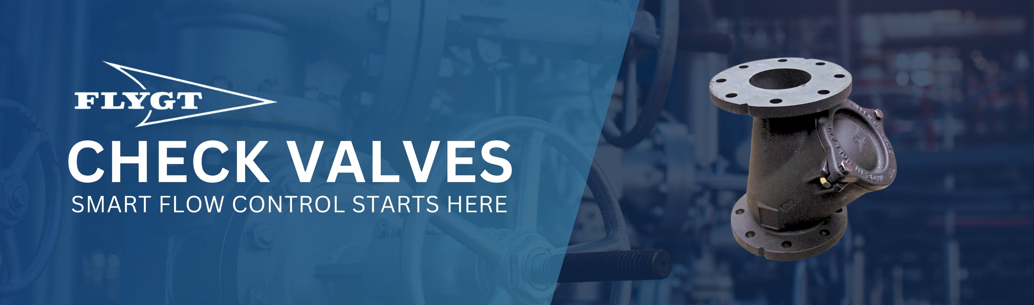 Flygt - Check Valves Banner