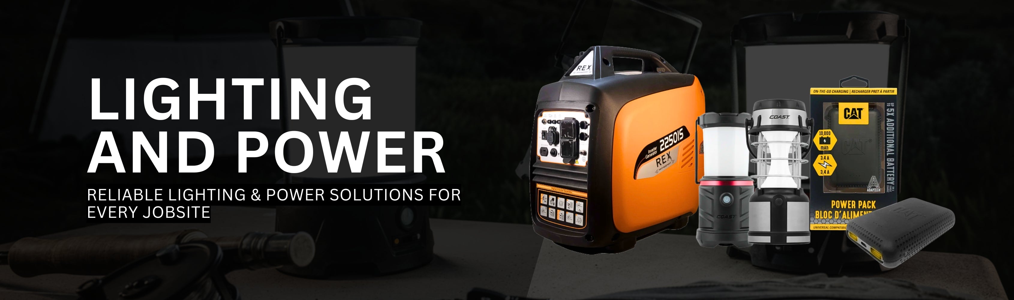 Lighting and Power Banner
