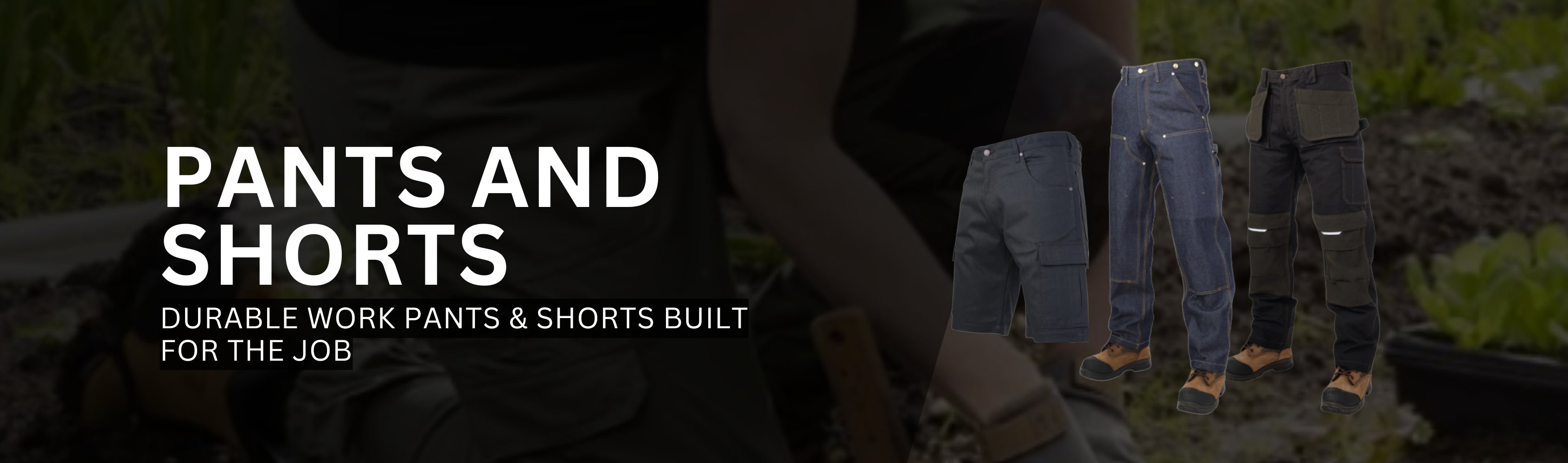 Pants and Shorts Banner