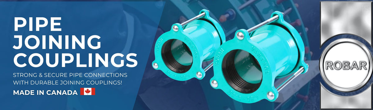 Robar Pipe Joining Couplings Canada | Multi-Fit Vantage Series - Cleanflow