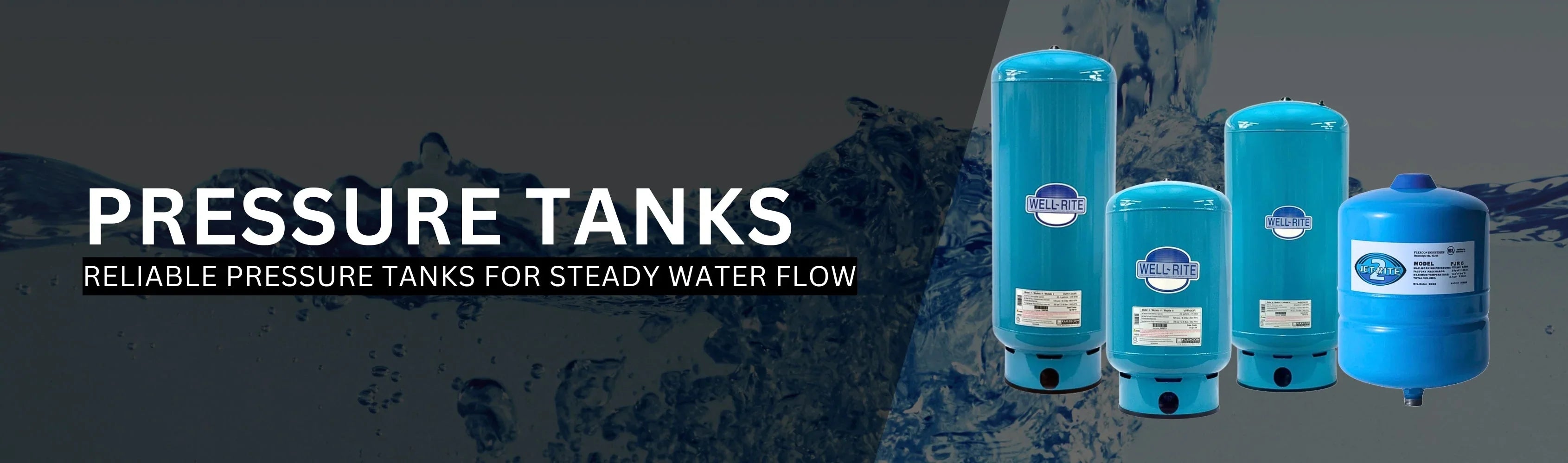 Pressure Tanks Banner