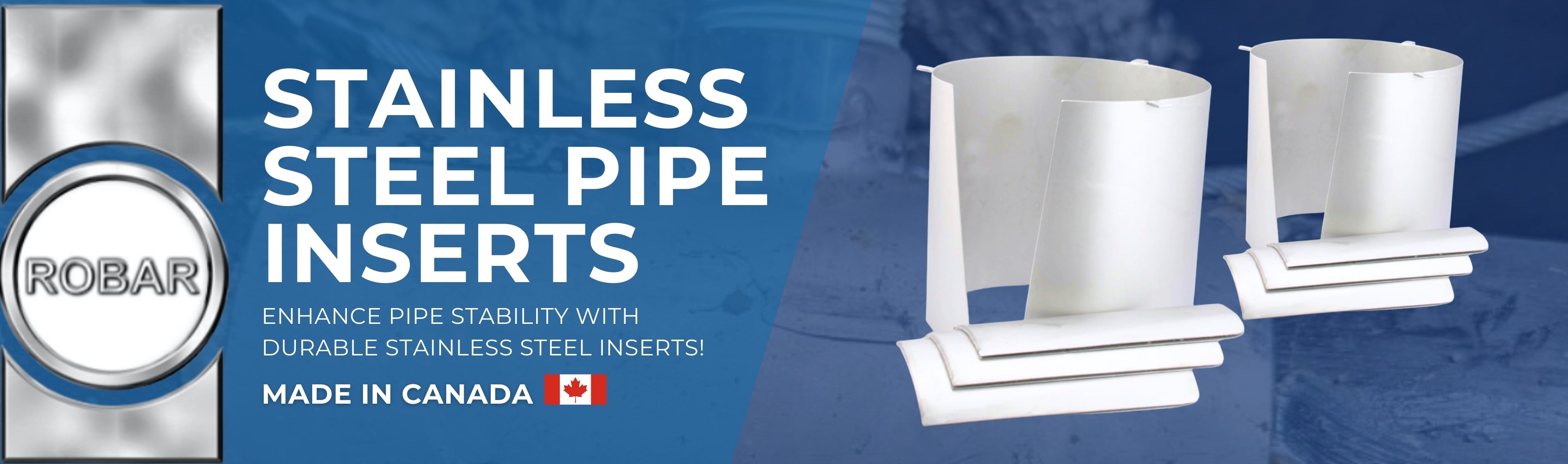 Pipe Inserts Rigging Robar - Stainless Steel Pipe Inserts