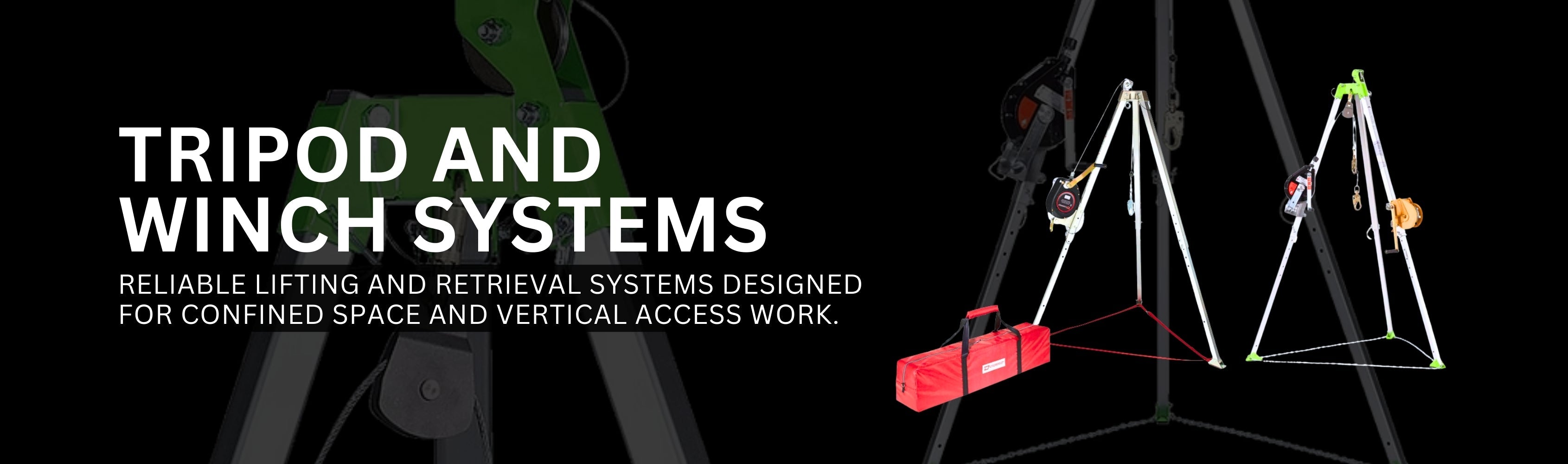 Tripod and Winch Systems Banner