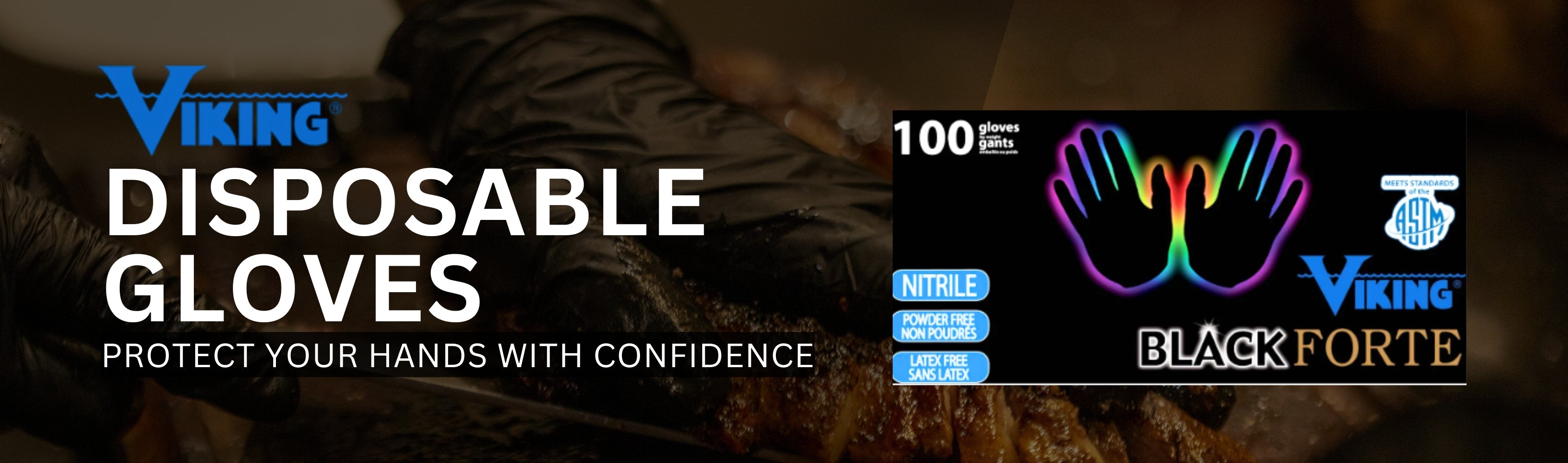 Viking - Disposable Gloves Banner